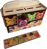 Сортер Paremo Комодик. Овощи, фрукты, ягоды PE720-107