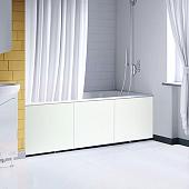 Фронтальный экран под ванну Comfort Alumin Белый глянцевый 1.2