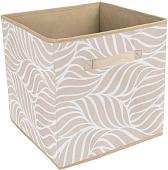 Коробка для хранения Handy Home Листья UC-217 (бежевый)