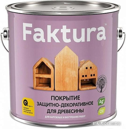 Пропитка Ярославские краски Faktura 2.5 л (орех)