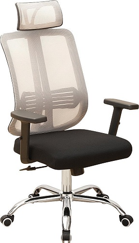 Офисное кресло Деловая обстановка Сириус плюс ВМ-803-1 (черный/светло-серый)