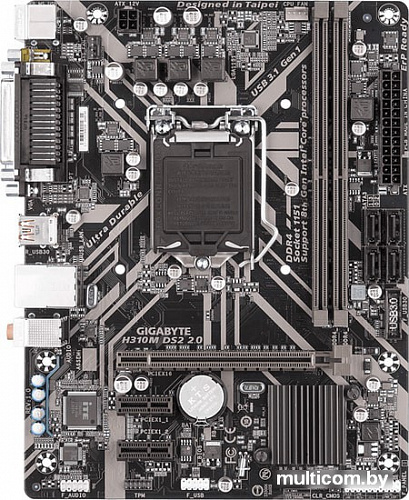 Материнская плата Gigabyte H310M DS2 2.0 (rev. 1.0)
