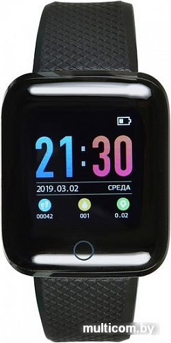Умные часы Digma Smartline D2e (черный)