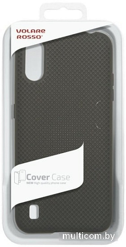 Чехол для телефона Volare Rosso Soft TPU Cooper для Samsung Galaxy A01 (черный)