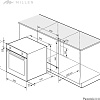 Электрический духовой шкаф Millen MEO 6003 BB