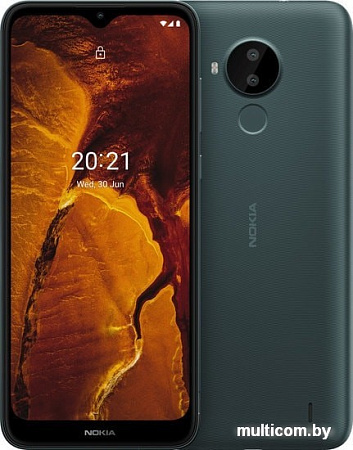 Смартфон Nokia C30 2GB/32GB (зеленый)