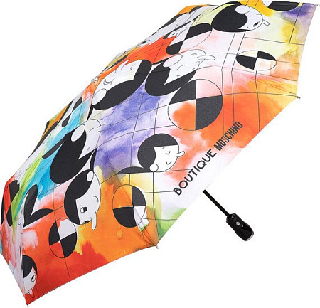 Складной зонт Moschino 7966-OCA Olivia Mondrian Multi