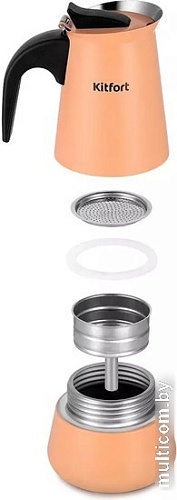 Гейзерная кофеварка Kitfort KT-7148-2