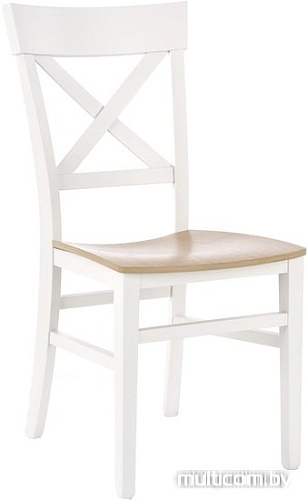 Стул Halmar Tutti (белый/дуб медовый)