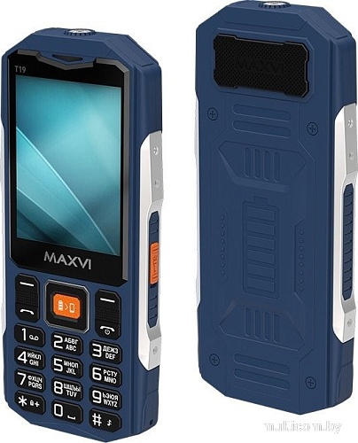 Телефон Maxvi T19 (синий)