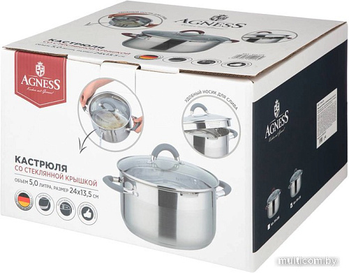 Кастрюля Agness 914-208