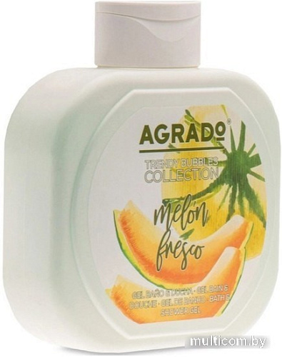 Agrado Гель для душа Bath & Shower Gel Fresh Melon 750 мл