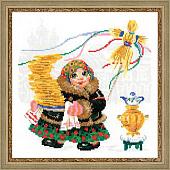 Набор для вышивания Риолис Масленица. Блины 1518