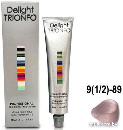 Крем-краска для волос Constant Delight Trionfo 9-1/2-89 красно-фиолетовый 60 мл