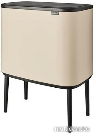 Система сортировки мусора Brabantia Bo Touch Bin 3x11 л (бежевый)