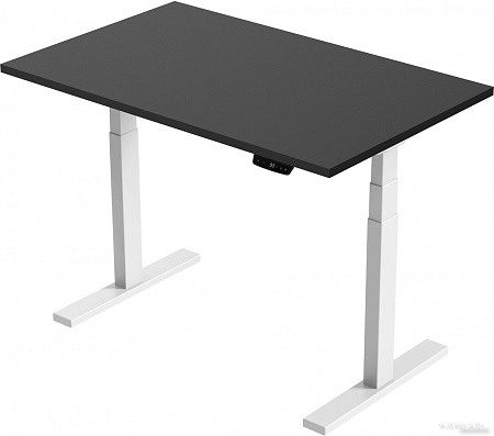 Стол Smartstol Slim 160x80x1.8 (белый/черный)