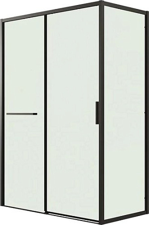 Душевой уголок Grossman Style 130x70x195 120.K33.05.1370.21.00 (черный матовый/прозрачное стекло)