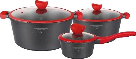 Набор кастрюль Mercury MC-6368
