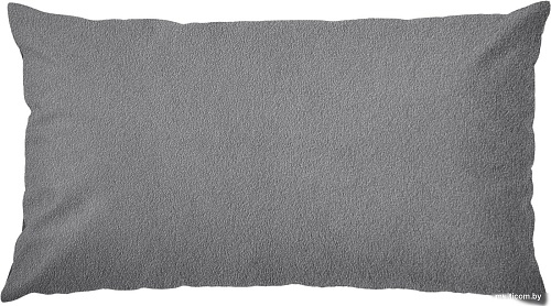 Декоративная подушка Сонум Замша 30x50 (серый)