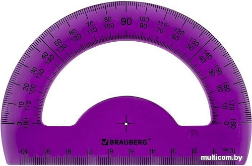Транспортир BRAUBERG Fruity 210768