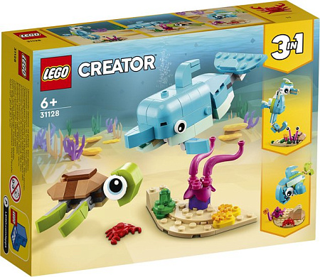 Конструктор LEGO Creator 31128 Дельфин и черепаха