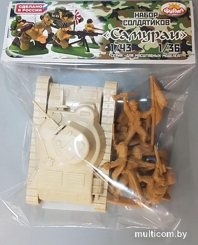 Набор солдатиков Форма Самураи С-196-Ф