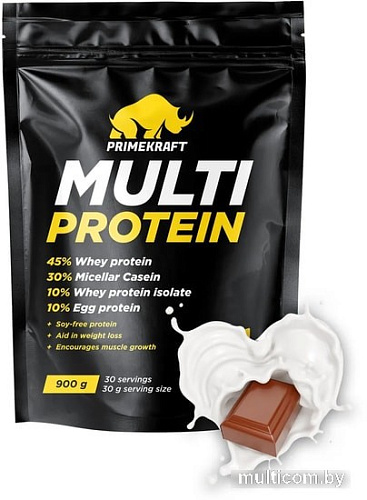 Протеин Prime Kraft Multi Protein (900г, молочный шоколад)