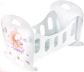 Аксессуары для кукольного домика Woody Кроватка. Алиса Мишка 03908