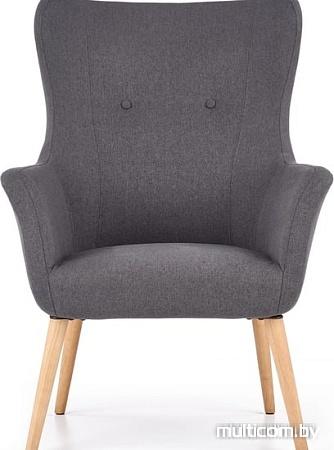Стул-кресло Halmar Cotto (темно-серый)