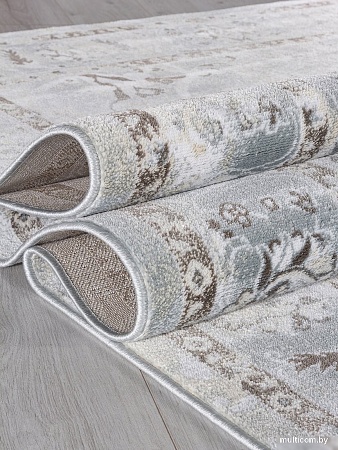 Ковер для жилой комнаты Merinos Iris МР04-STAN-CREAM-BLUE (2х3)