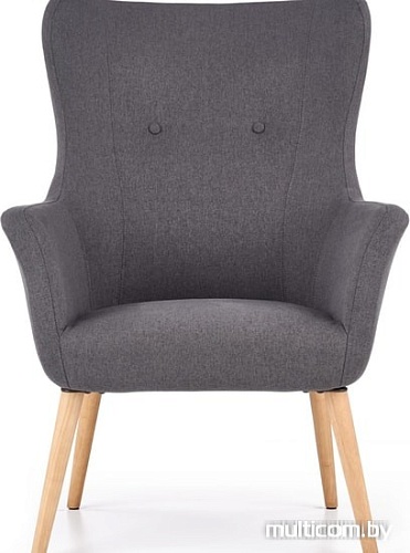 Стул-кресло Halmar Cotto (темно-серый)