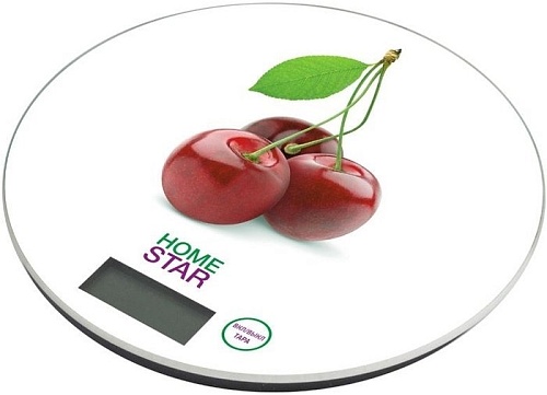 Кухонные весы HomeStar HS-3007S (вишня)
