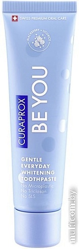 Зубная паста Curaprox Be You со вкусом ежевики и лакрицы 60 мл (с 3 лет)