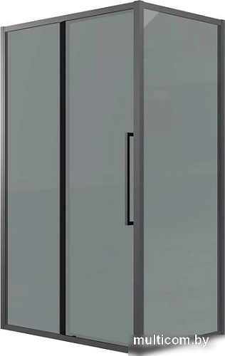 Душевой уголок Grossman Cosmo 120x90x195 120.K33.02.1290.21.10 (черный матовый/тонированное стекло)