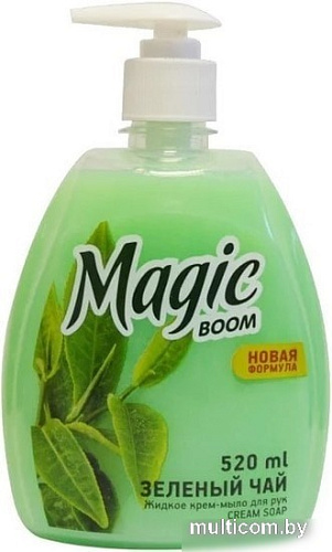 Косметика по уходу за телом Magic Boom Мыло жидкое Зеленый чай 520 мл