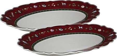 Блюдо Lenardi Новогодний 105-609 (2шт)
