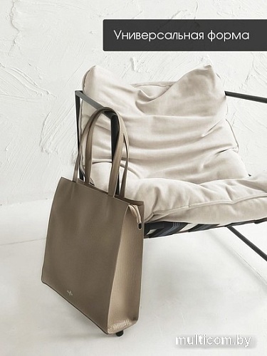 Женская сумка Souffle 269 2695028 (светлый капучино кайман эластичный)