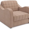 Кресло-кровать Мебель-АРС Барон №4 (велюр, гбежевый Luna 061)