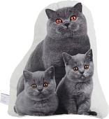 Декоративная подушка Этель Cat family 10864246
