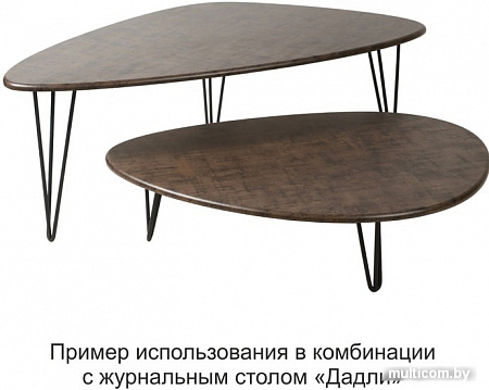Журнальный столик Калифорния мебель Престон (браун)