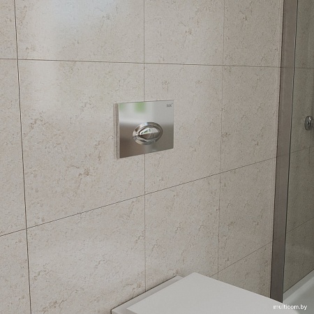 Панель смыва D&K Rhein Marx DB1399001 (хром)