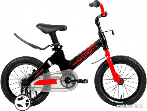 Детский велосипед Forward Cosmo 12 (черный/красный, 2019)