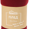 Плед Belezza Gnomes 130x170 10131197 (флис бордовый)