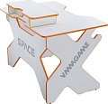 Геймерский стол VMM Game Space 120 Light оранжевый BASE ST-1-BS-1-WOE-120SET