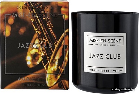 Ароматизированая свеча Ambientair Mise En Scene Jazz Club VV050CDMS