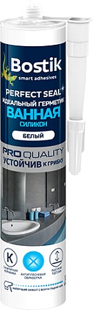 Герметик Bostik Perfect Seal Ванная нейтральный (280 мл, белый)