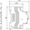 Выключатель автоматический Werkel 1P 50 A C 4.5 кА W901P504