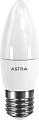 Светодиодная лампочка Astra C37 10W E27 4000K