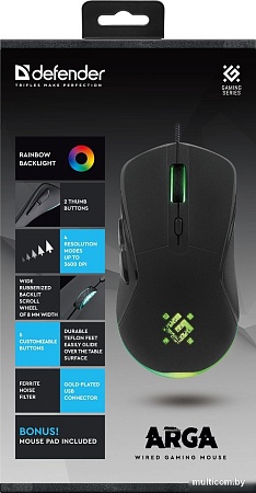 Игровая мышь Defender Arga GM-049