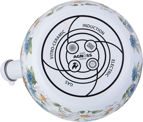 Чайник со свистком Agness 934-638